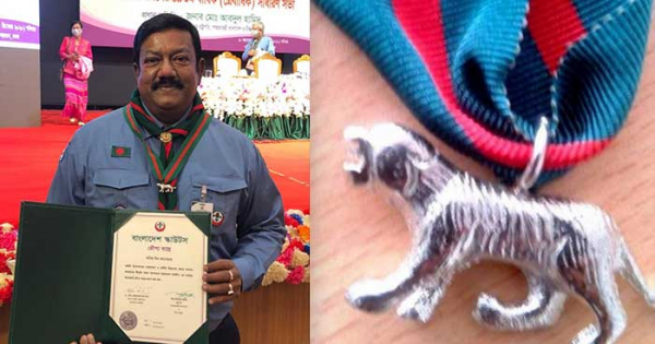 Kabir Bin Anwar receives Silver Tiger Scout Medal