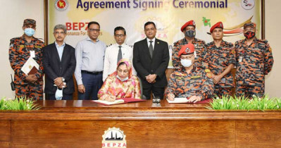 BEPZA Signs MoU with Fire Service to expedite OSS