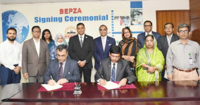 BEPZAsigns agreement with MTB for setting up ATM Booth