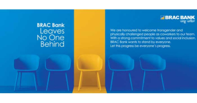 BRAC Bank welcomes transgender, physically challenged to its team