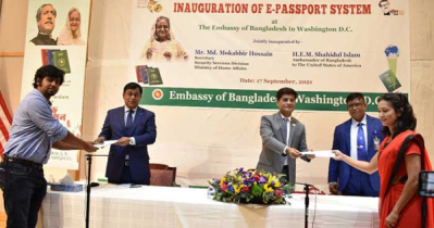 Bangladesh Embassy in Washington launches e-passport services