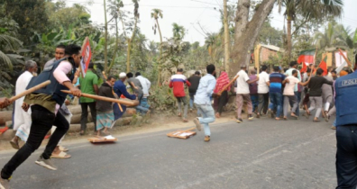 যশোরে বিএনপি-পুলিশ সংঘর্ষ, আহত ১৫