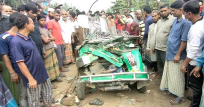 ডেমু ট্রেন-বাস-অটোরিকশা সংঘর্ষে পুলিশসহ নিহত ২