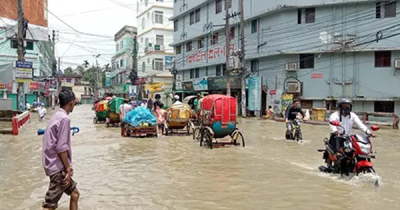 ফের বন্যায় ডুবছে সিলেট