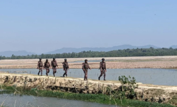 ঘুমধুম-উখিয়ার সীমান্তে ফের গোলাগুলির শব্দ